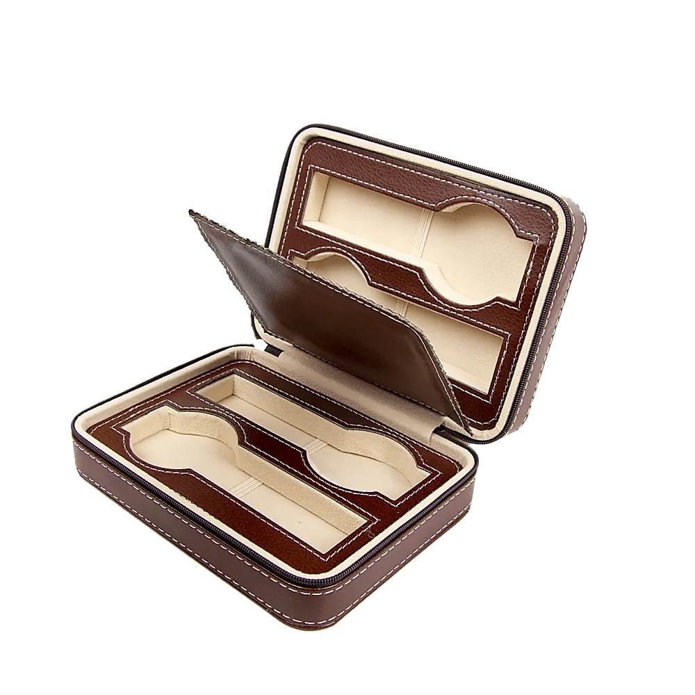 Watch Box Display Travel Case PU Leather