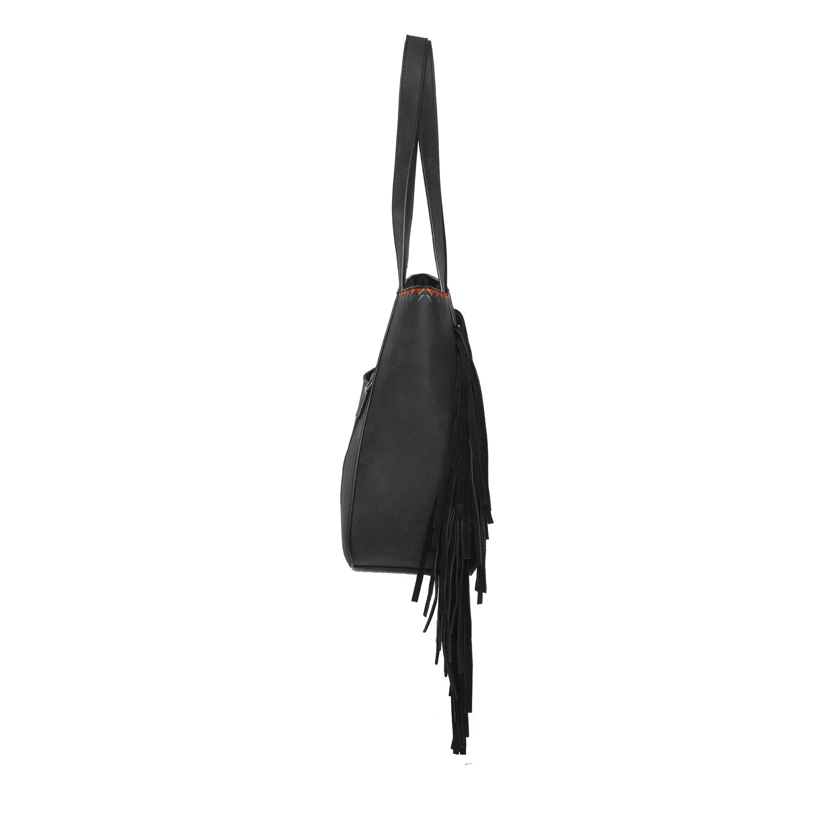 WG36-G8005 Wrangler Embroidered Fringe Collection Concealed Carry Tote