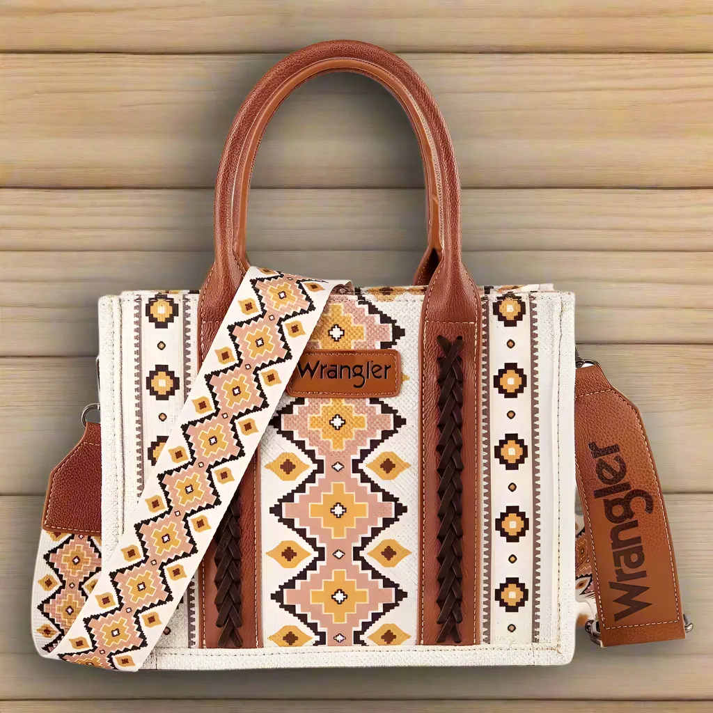 Wrangler Southwestern Crossbody Tote