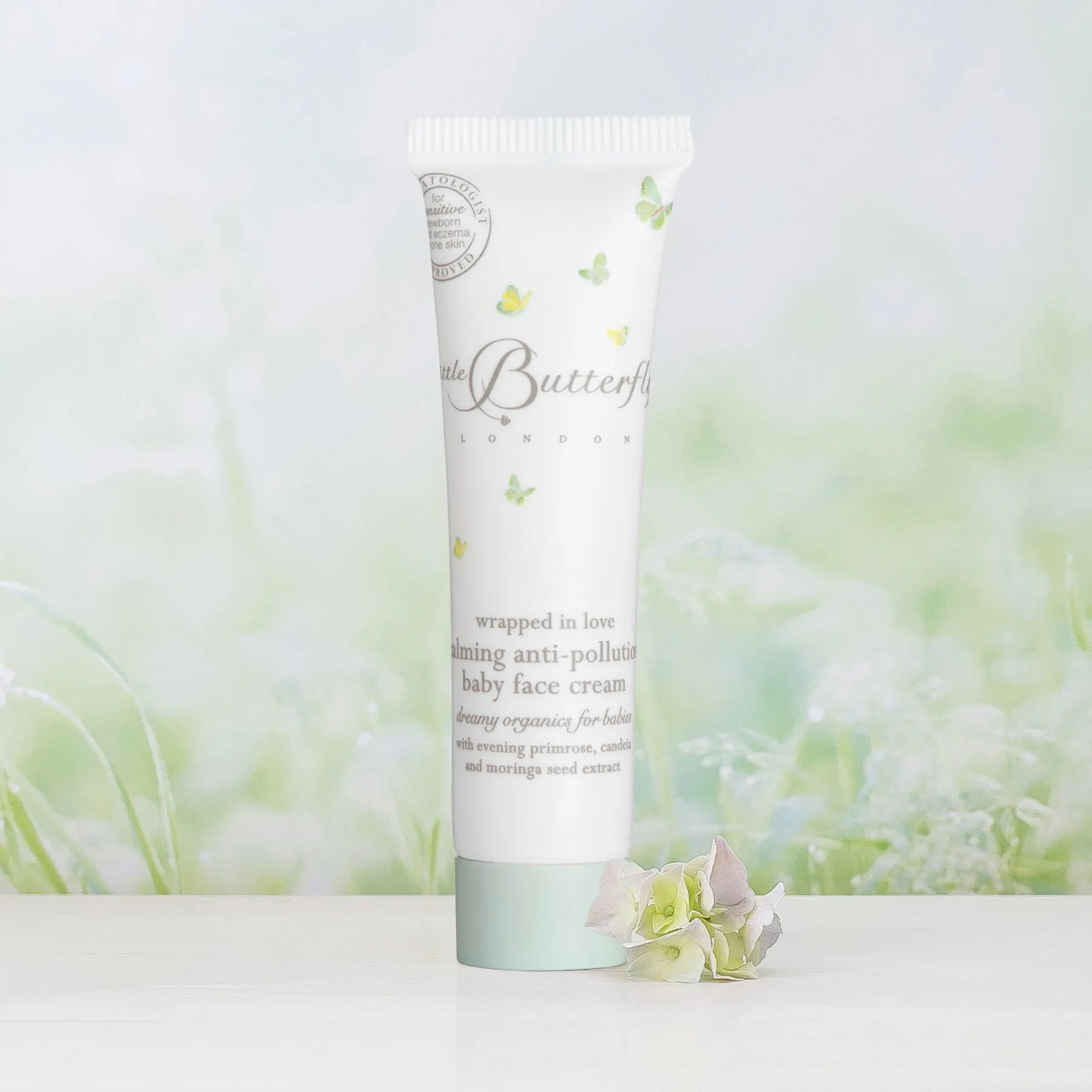 wrapped in love calming anti-pollution baby face cream 12.5ml
