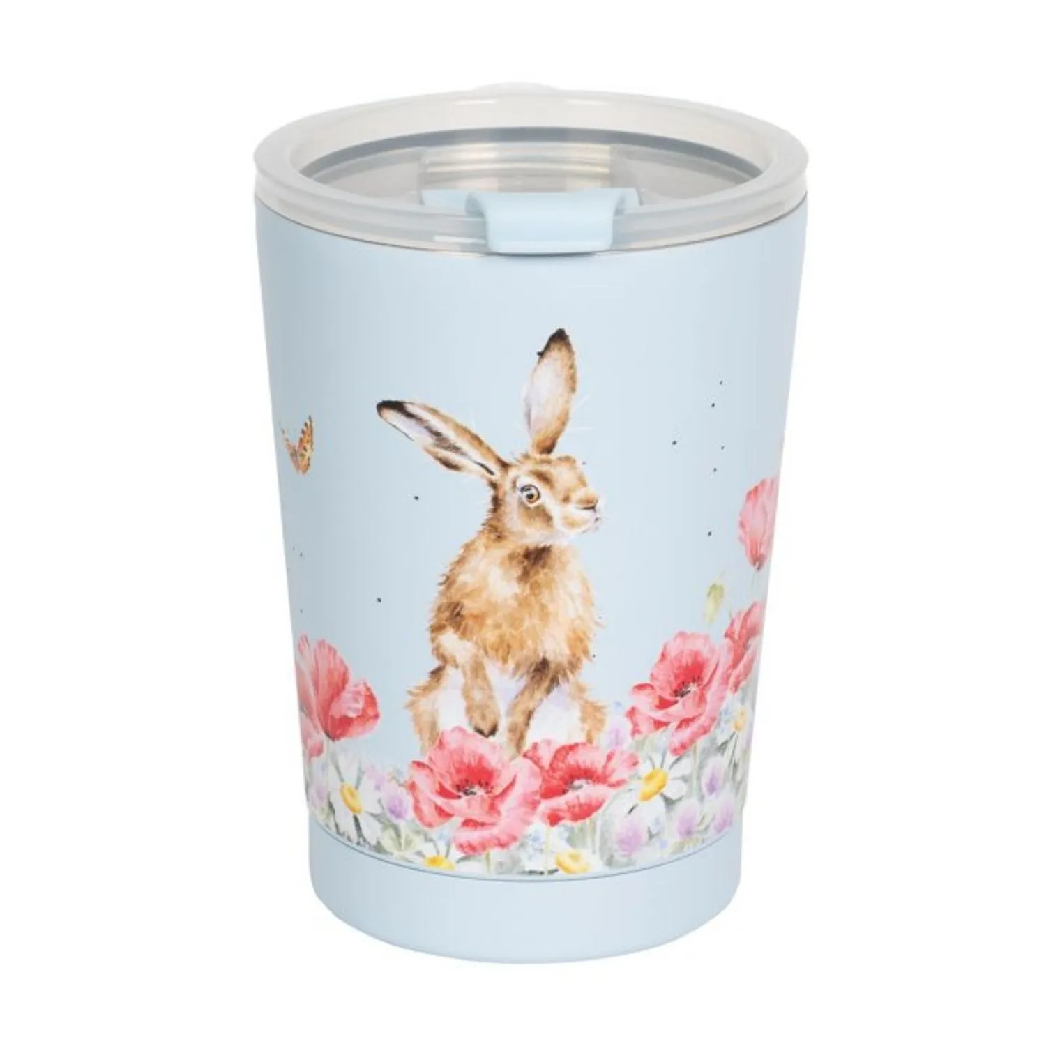 Wrendale 320ml Field of Flower Hare Coffee Cup
